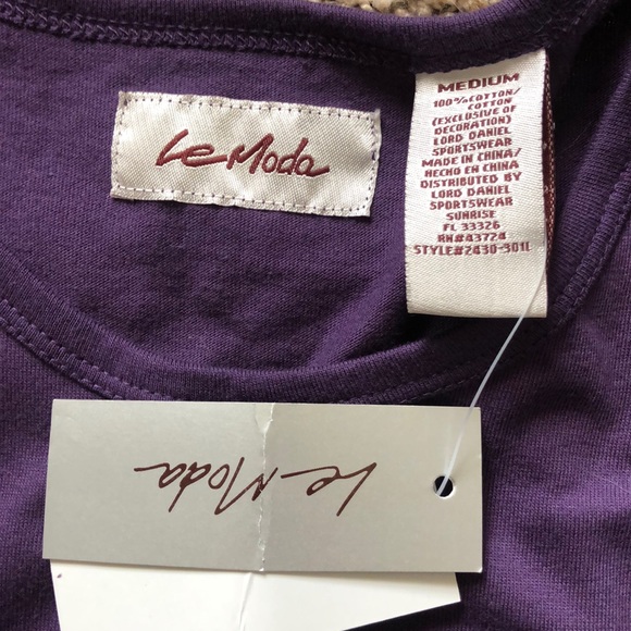 Embellished Religious Cross tee - Picture 4 of 4